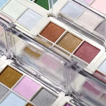 Stunning Chrome Nail Powder Palette for Dazzling Art