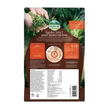 Oxbow Animal Health Garden Select Adult Guinea Pig Food, Garden-Inspired Recipe for Adult Guinea Pig...