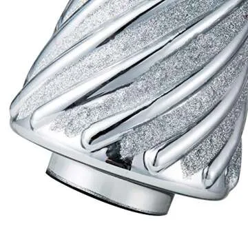 Diamond Star Mercury Glass Christmas Tree Decorative Figurine