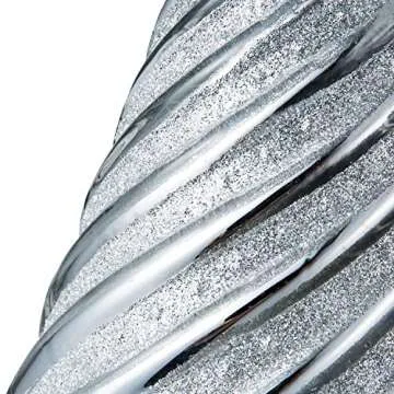 Diamond Star Mercury Glass Christmas Tree Decorative Figurine