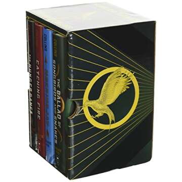 Hunger Games 4-Book Hardcover Box Set (The Hunger Games, Catching Fire, Mockingjay, The Ballad of So...