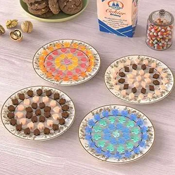 SILIVO 160-Cavity Silicone Gummy Molds (4 Pack) - Nonstick Silicone Candy Molds with Dropper for Homemade Gummies，Candy and Treats