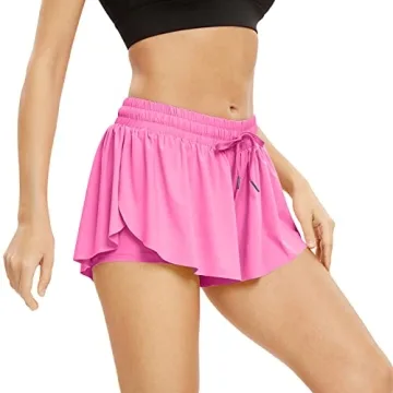 Flowy Athletic Shorts for Women Ideal for Summer Workouts