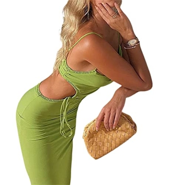 Seyumixi Hollow Out Max Dress for Summer Events