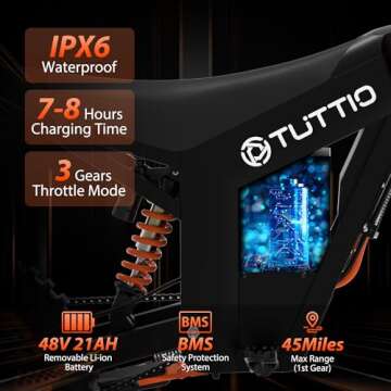 TUTTIO Soleil 01 Electric Dirt Bike for Teens and Adults