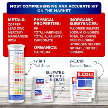 Bestprod 20-in-1 Drinking Water Testing Kit for Home Use