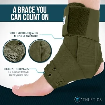 Zenith Ankle Brace for Sports & Injury - Adjustable