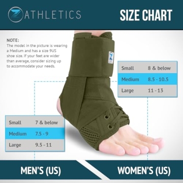 Zenith Ankle Brace for Sports & Injury - Adjustable