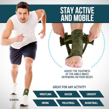 Zenith Ankle Brace for Sports & Injury - Adjustable