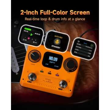 FLAMMA FF20 Looper Pedal Drum Machine Unleash Your Creativity