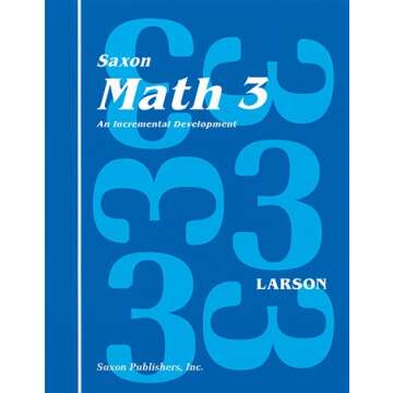 Complete Kit 1994: 1st Edition (Saxon Math 3 Homeschool)