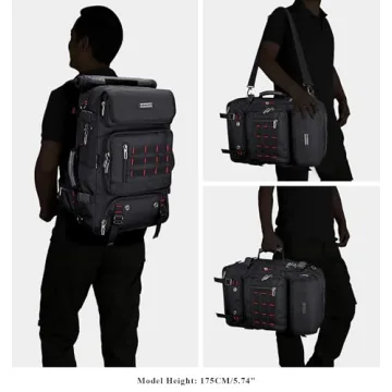 WITZMAN Airline Approved Convertible Travel Backpack