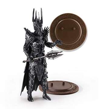 Collectible BendyFigs Sauron Figure from Lord of The Rings