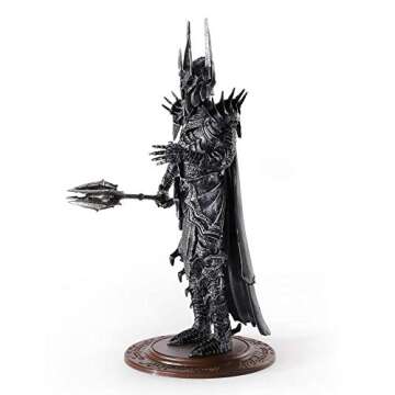 Collectible BendyFigs Sauron Figure from Lord of The Rings