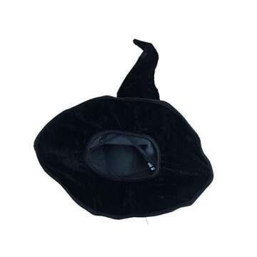 Bcaseruy Large Wicked Witch Hat for Women Black Halloween Party Masquerade Cosplay Costume Accessory...