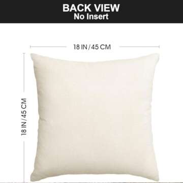 PSDWETS Christmas Pillow Covers 18x18 Set of 4 Christmas Decorations Snowman Deer Christmas Tree Winter Holiday Decor Throw Cushion Case for Home Couch