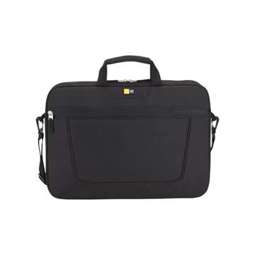 Case Logic 15.6-Inch Laptop Attache (VNAI-215), black, 15.7 x 4.3 x 12.6 in