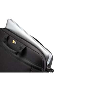 Case Logic 15.6-Inch Laptop Attache (VNAI-215), black, 15.7 x 4.3 x 12.6 in
