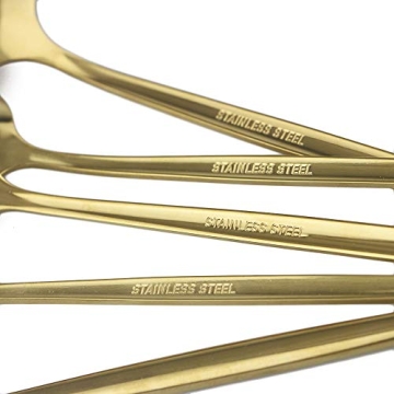 JANKNG 24-Piece Flatware Set - Elegant Dining Utensils