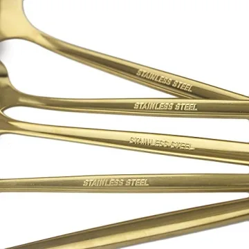 JANKNG 24-Piece Flatware Set - Elegant Dining Utensils