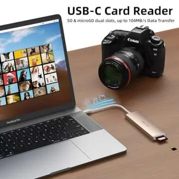 WALNEW 7-in-1 USB-C Hub with 4K HDMI and Power Delivery