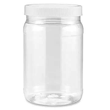 Smart Solutions BPA-Free Plastic Mason Jars for Crafts and Storage