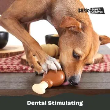 Durable Barkbox Turkey Chew Toy for Large Aggressive Chewers