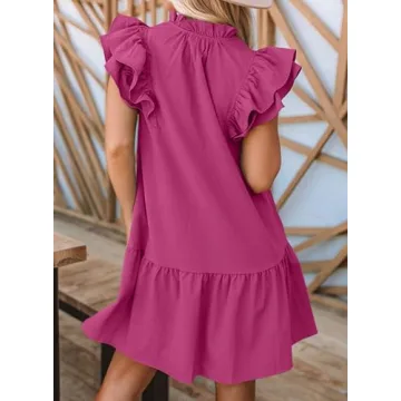 Dokotoo Trendy Summer Dress with Pockets for Women