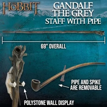 Gandalf the Grey Staff Authentic Movie Replica 69"