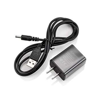 OCT17 Marble Pattern Alarm Clock with USB Power