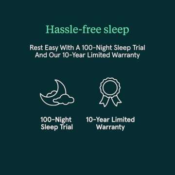 Tuft & Needle Kin Medium Plush 12" Queen Adaptive Foam Mattress in a Box, Cooling Gel, Pressure Relief, Durable Support, 100 Night Trial, Fiberglass Free, CertiPUR-US, 10-Year Limited Warranty