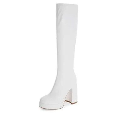 Modatope Women’s Platform Knee High Boots for Style