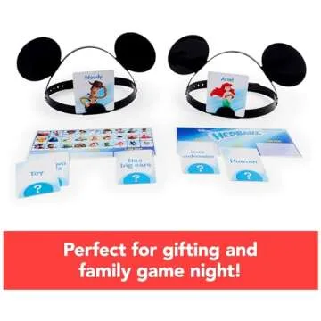 HedBanz Disney, Guessing Game Featuring Disney Characters, for Kids & Adults, Ages 7 & Up (Edition May Vary)