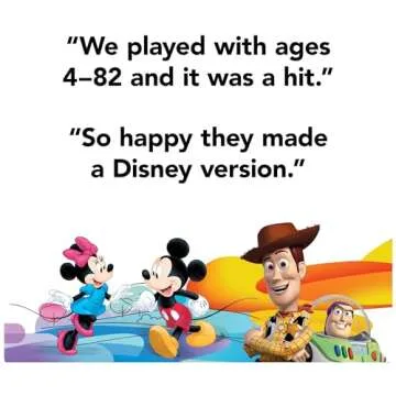 HedBanz Disney, Guessing Game Featuring Disney Characters, for Kids & Adults, Ages 7 & Up (Edition May Vary)