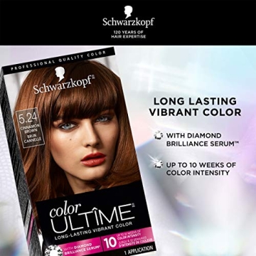Schwarzkopf Color Ultime Cinnamon Brown Hair Color Cream