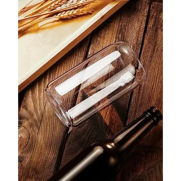 BaveL 20 oz Can Shaped Beer Glasses Set Elegant Durable