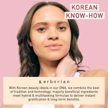 Erborian Color Correcting CC Cream with Centella Asiatica, Tan (Dore) - Light Multi-Purpose Facial Concealer with Illuminating Finish Soothes & Hydrates - SPF Korean Skincare Skin Perfector - 1.5 Oz