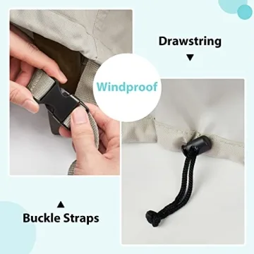 MR. COVER Heavy Duty Waterproof Patio Table Cover