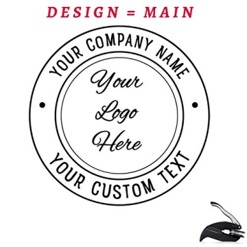 Custom Logo Embossing Stamp Personalized Design for Branding