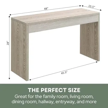 Stylish Convenience Concepts Northfield Console Desk Table