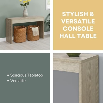 Stylish Convenience Concepts Northfield Console Desk Table