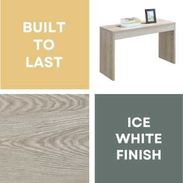 Stylish Convenience Concepts Northfield Console Desk Table