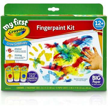 Discover My First Fingerpaint Kit for Kids!