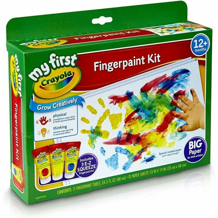 Discover My First Fingerpaint Kit for Kids!