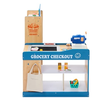 Amazon Basics Grocery Store Checkout Counter for Kids