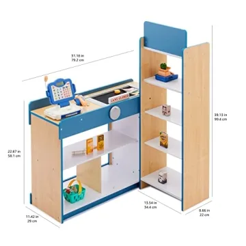 Amazon Basics Grocery Store Checkout Counter for Kids