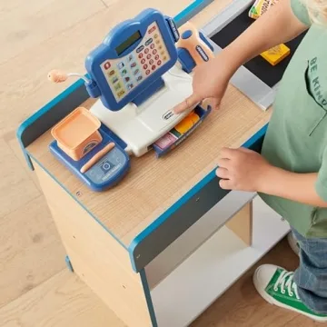 Amazon Basics Grocery Store Checkout Counter for Kids