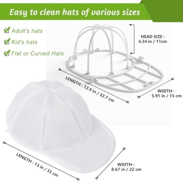 Hat Washer Cage for Easy Cleaning and Maintenance