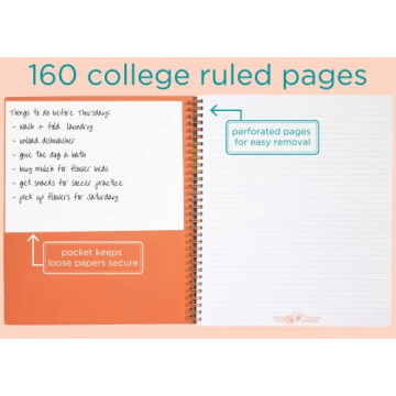 Stylish Steel Mill & Co Spiral Notebook for All Ages