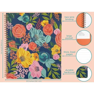 Stylish Steel Mill & Co Spiral Notebook for All Ages